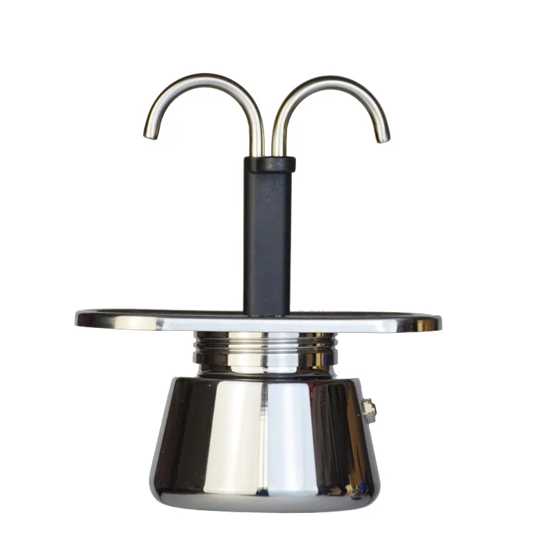 Coffee Equipment Wdt - ステンレス鋼のミニ鍋,二重管,イタリアのコーヒーメーカー,家電,200ml, 304