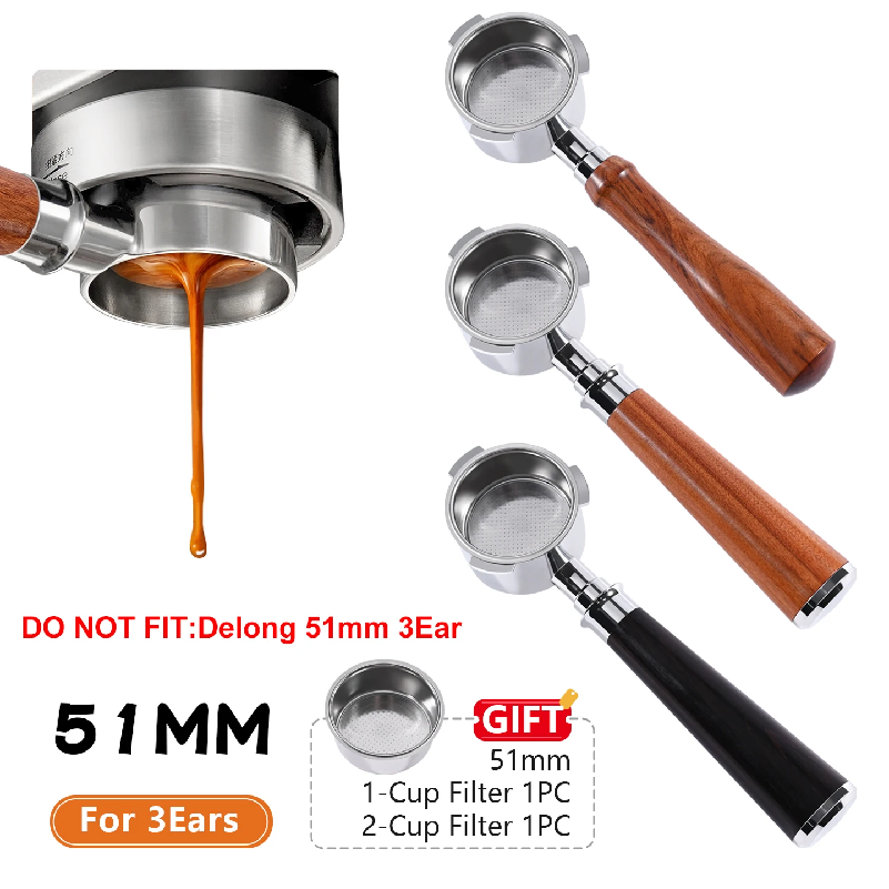 Coffee Equipment Wdt - コーヒー底なしポルタフィルター 51 ミリメートル Homix H11 Oster