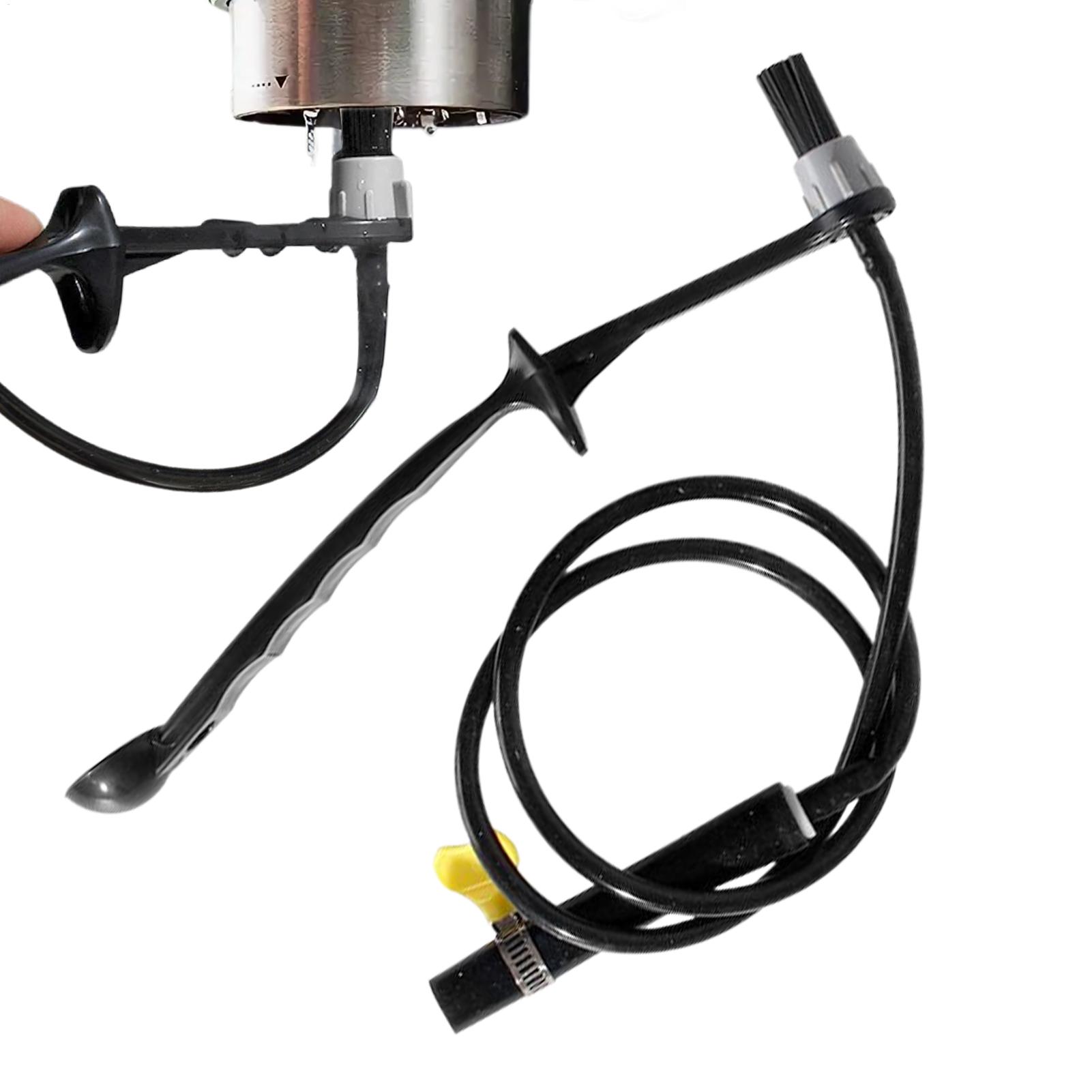 Coffee Equipment For Espresso Machine - 調整可能なエスプレッソマシン用ブリューヘッドロングハンドル洗浄ブラシ、コーヒースチーム洗浄ブラシツール