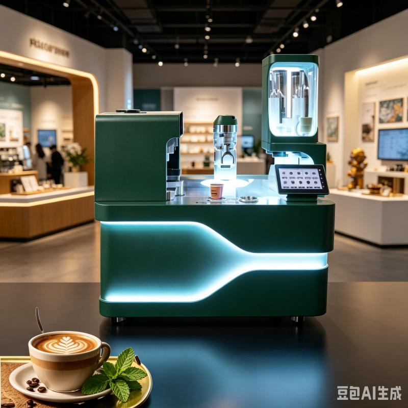 Coffee Equipment For Espresso Machine - 自動ロボットラテコーヒーマシンカスタマイズスマートエスプレッソブリューワーデジタルタッチコーヒーメーカーシステムカフェ飲料機器