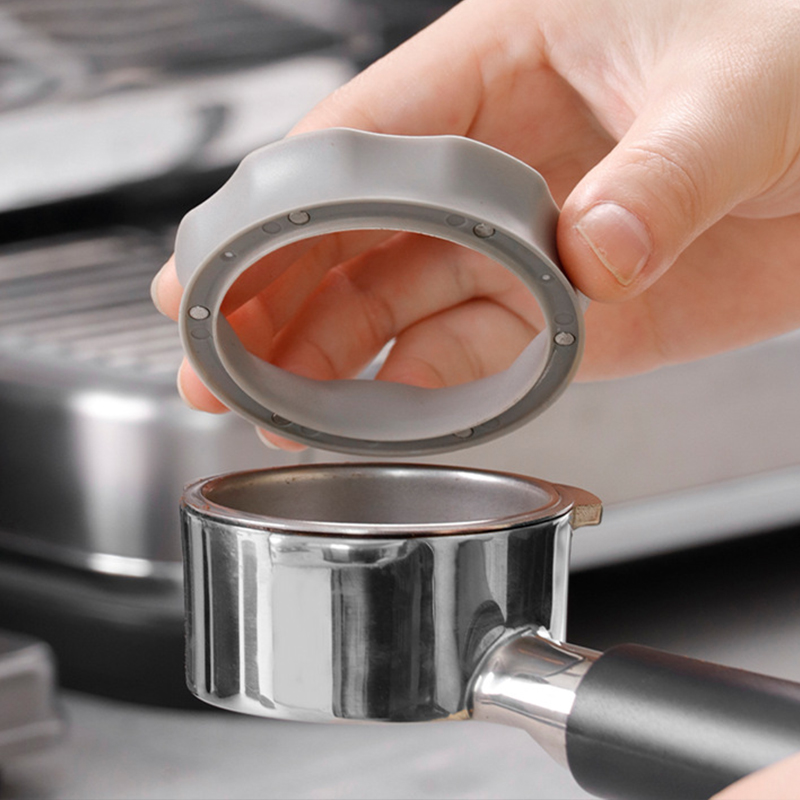 Dosing Funnel Ring - 磁気コーヒー計量リング 51/53/58mm 計量漏斗 ABS ポルタフィルター ホームエスプレッソバリスタツール