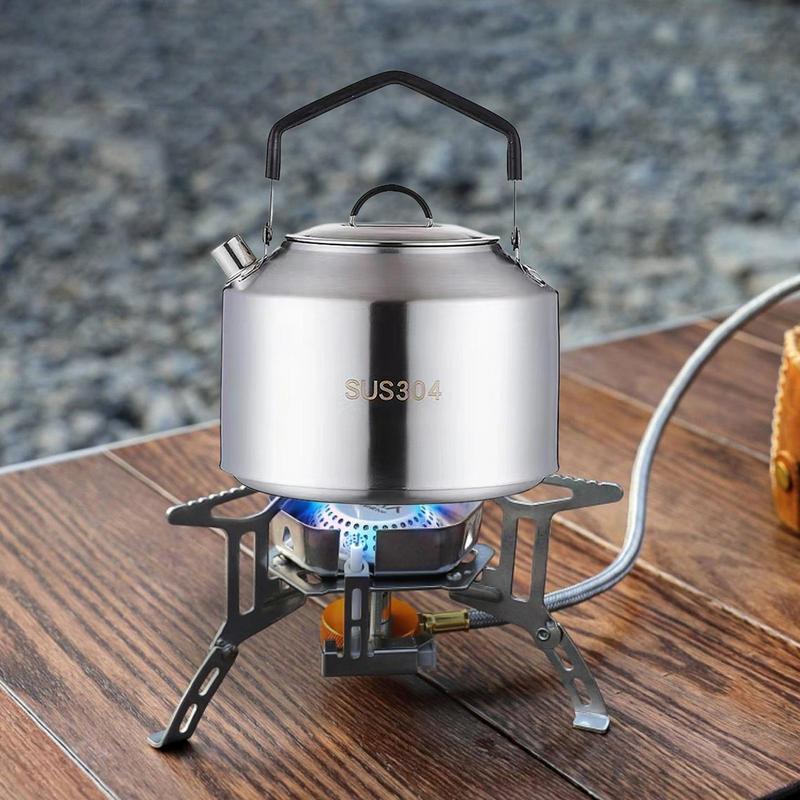 Coffee Equipment And Supplies - キャンプ湯沸かし器 1L/1.5L 屋外コーヒーケトル食器ピクニック用品機器器具屋外キャンプ調理器具 ﻿