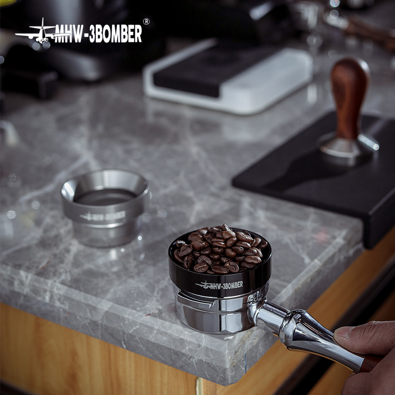 MHW-3BOMBER コーヒー計量リング 58mm 磁気計 - Dosing Funnel Ring のレビューと価格
