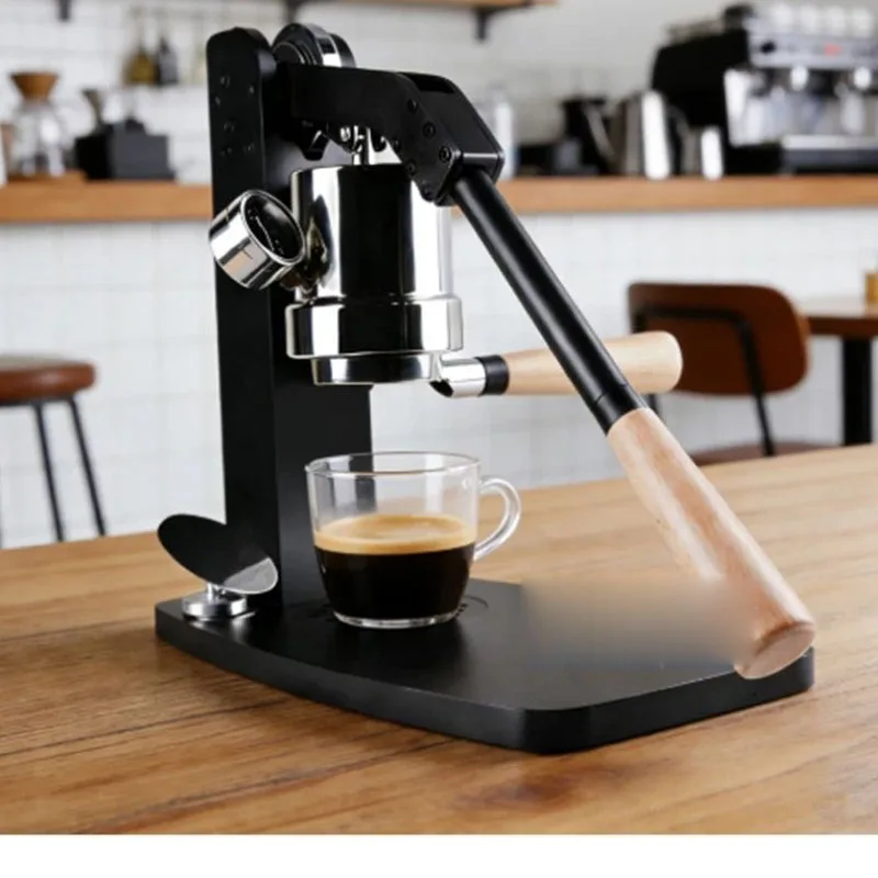 ハンドレバーエスプレッソコーヒーマシンポータブル手動プレスコ - Coffee Equipment For Espresso Machine のレビューと価格