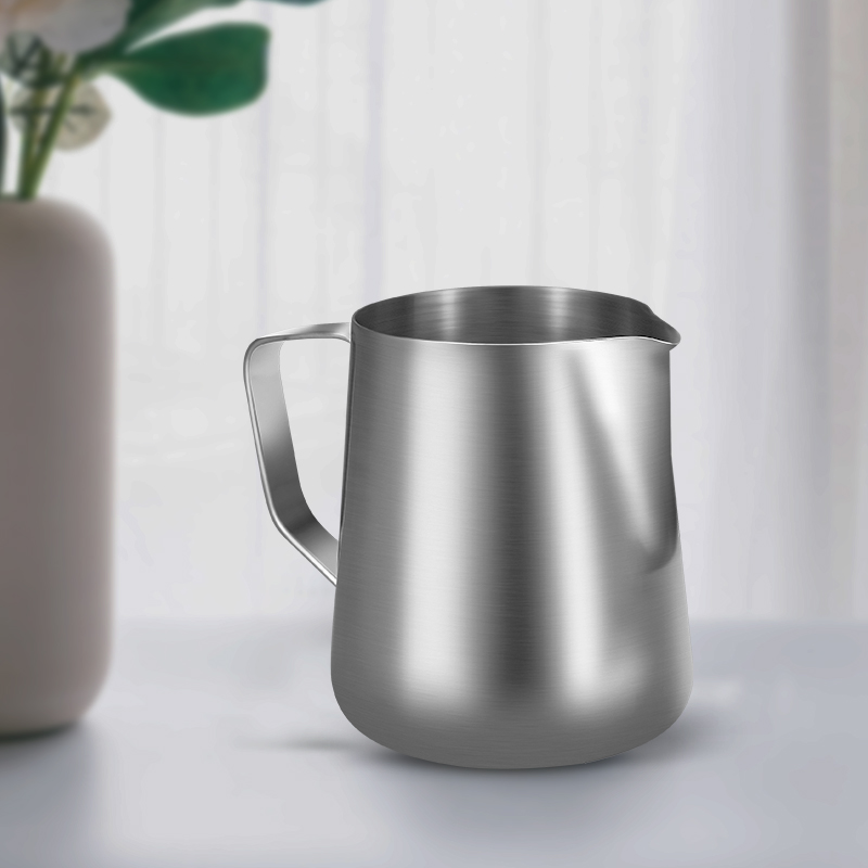 コーヒーミルク泡立てピッチャー ステンレス製 エスプレッソ  - Milk Steaming Pitcher のレビューと価格