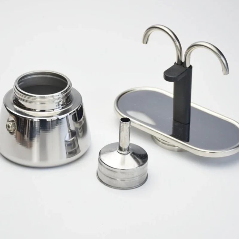 ステンレス鋼のミニ鍋,二重管,イタリアのコーヒーメーカー,家 - Coffee Equipment Wdt のレビューと価格