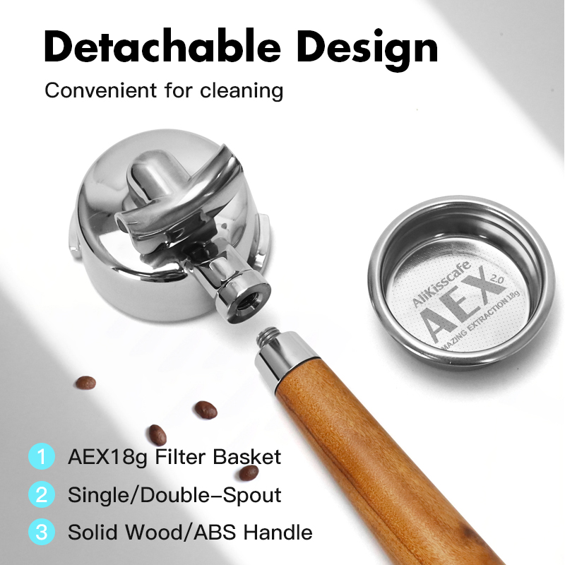 AliKisscafe 58 ミリメートルコーヒーポルタフィ - Coffee Equipment Wdt のレビューと価格