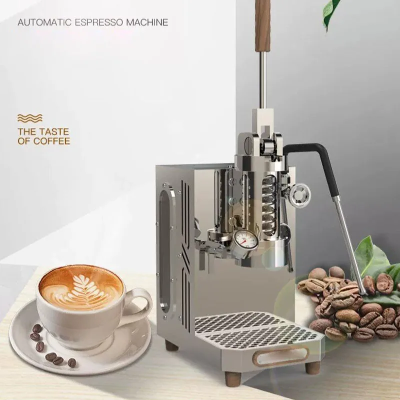 手動レバーエスプレッソマシン ステンレス製 家庭用コーヒーメ - Coffee Equipment For Espresso Machine のレビューと価格