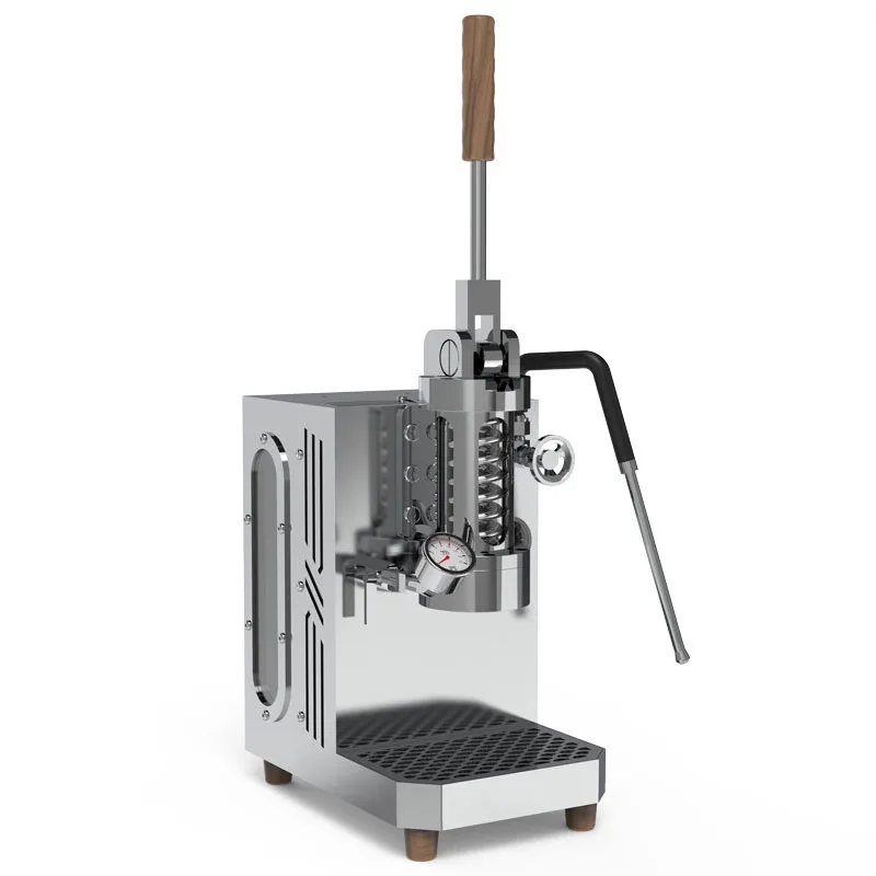 手動レバーエスプレッソマシン ステンレス製 家庭用コーヒーメ - Coffee Equipment For Espresso Machine のレビューと価格