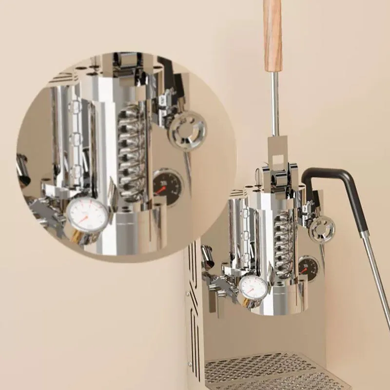 手動レバーエスプレッソマシン ステンレス製 家庭用コーヒーメ - Coffee Equipment For Espresso Machine のレビューと価格