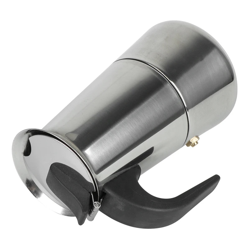 多機能ステンレス製モカポット、コンロ用エスプレッソメーカー、 - Coffee Equipment Wdt のレビューと価格