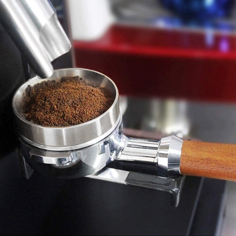 エスプレッソ投与漏斗 コーヒーかす分配リング 安全な落下防止 - Dosing Funnel Ring のレビューと価格