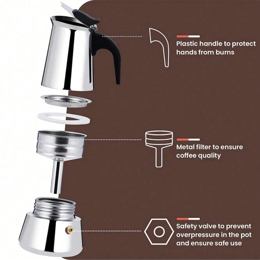 12 カップコーヒーメーカーステンレス鋼エスプレッソメーカー - Coffee Equipment Wdt のレビューと価格