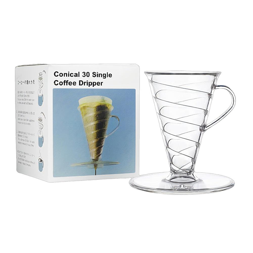 コーヒーフィルター円錐形 30 個コーヒードリッパーハンドブ - Dosing Funnel Ring のレビューと価格