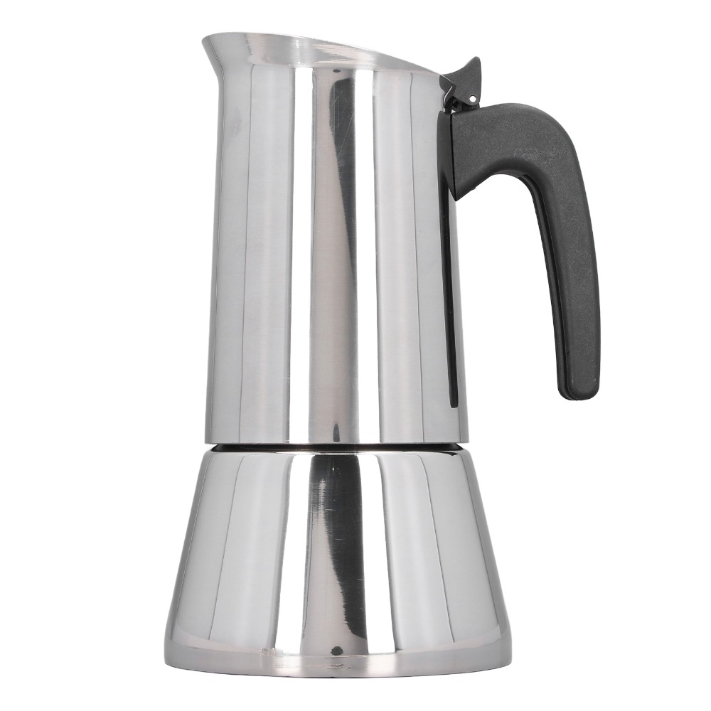 ステンレス製モカポット 大容量 シルバー ストーブトップモカ - Coffee Equipment Wdt のレビューと価格
