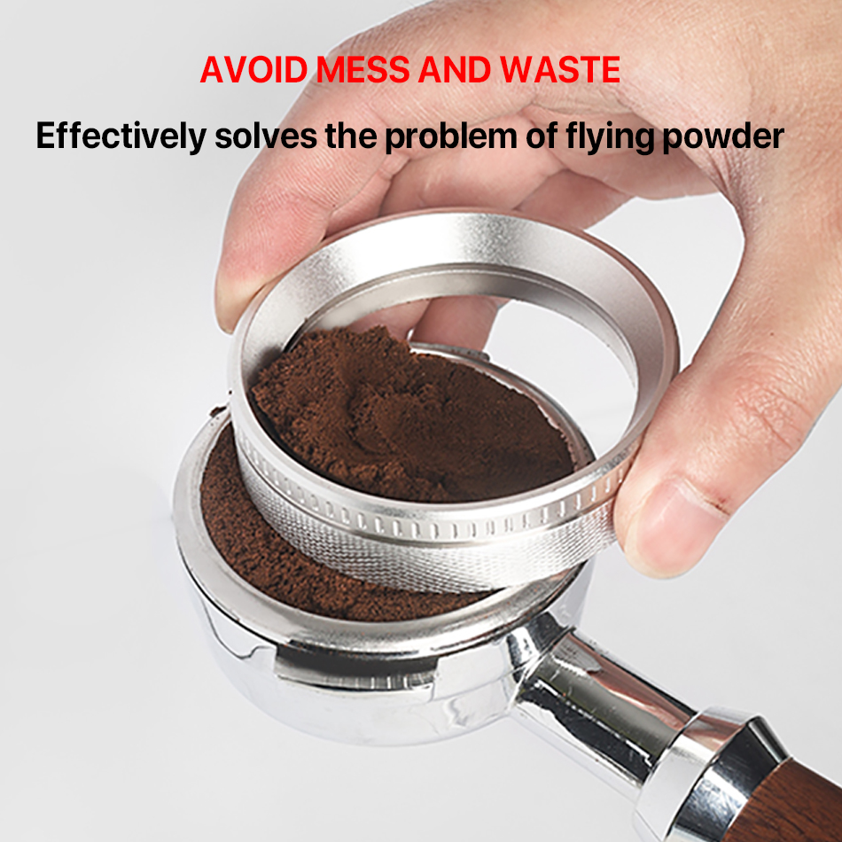 磁気コーヒー注入漏斗、エスプレッソ注入リング、51mm、53 - Dosing Funnel Ring のレビューと価格