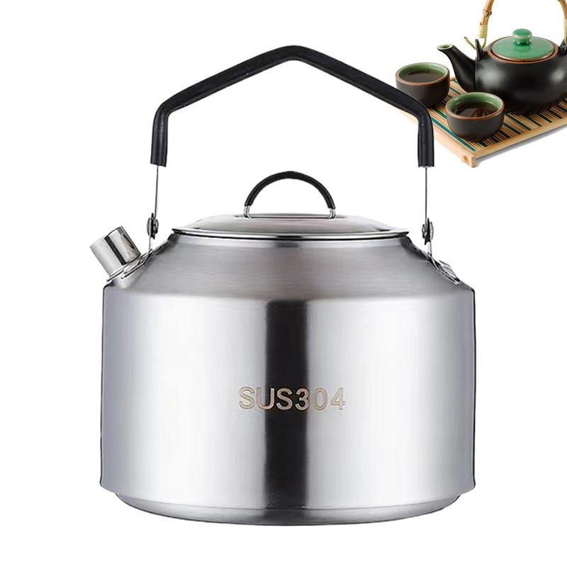 キャンプ湯沸かし器 1L/1.5L 屋外コーヒーケトル食器ピ - Coffee Equipment And Supplies のレビューと価格