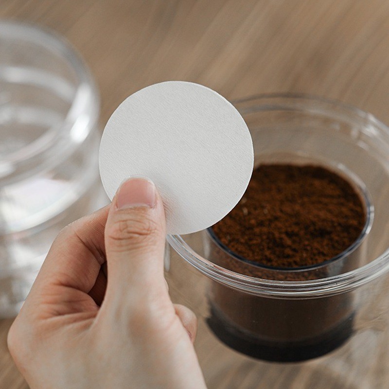 100 個ラウンドコーヒーフィルターペーパーセット 51 ミ - Coffee Equipment Wdt のレビューと価格