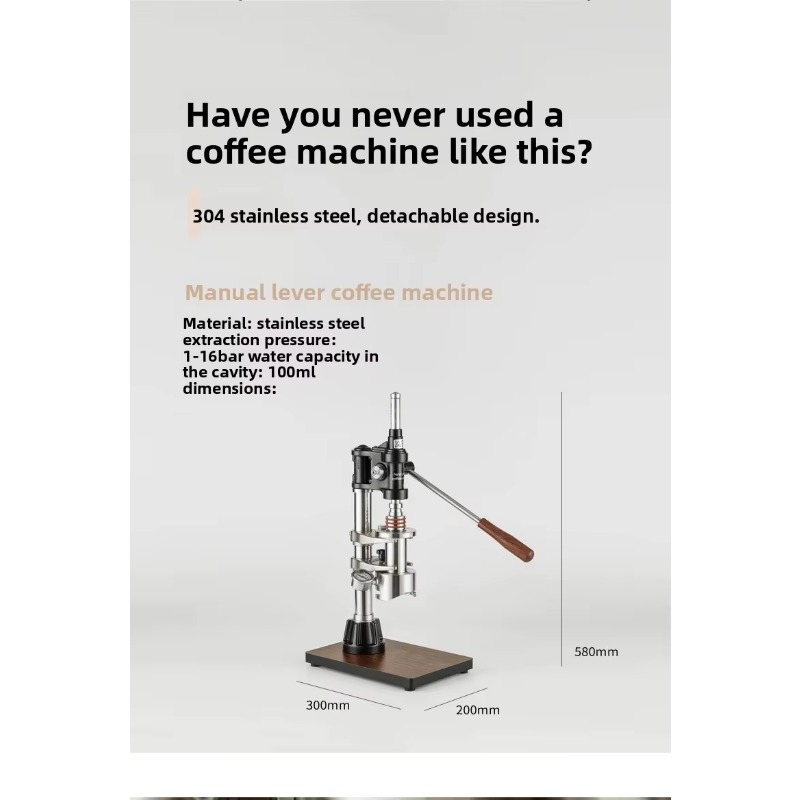 業務用家庭用エスプレッソコーヒーメーカー手動式可変圧力レバー - Coffee Equipment For Espresso Machine のレビューと価格