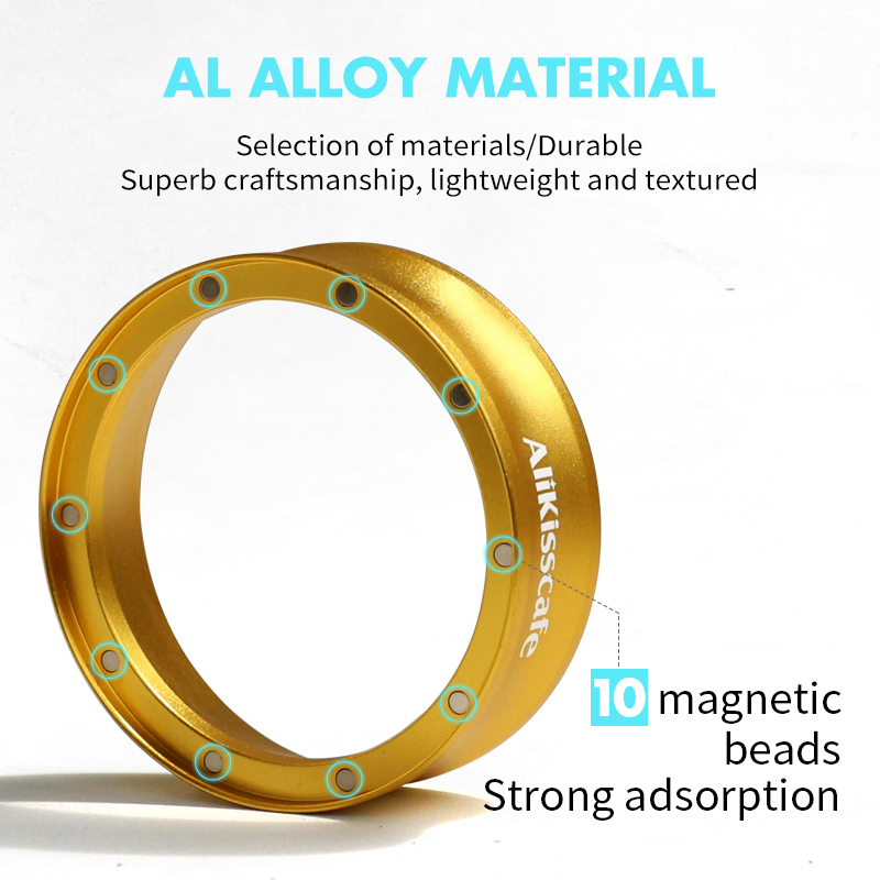 AliKisscafe エスプレッソ ドージング リング フ - Dosing Funnel Ring のレビューと価格